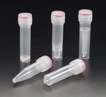 Simport Scientific T335 Seal Screw Micrewtube Microcentrifuge Tube, 0.5 mL, Self Standing, with Flat Top Cap and O-Ring, No Printed Graduations - T335-2 - 1000 Each