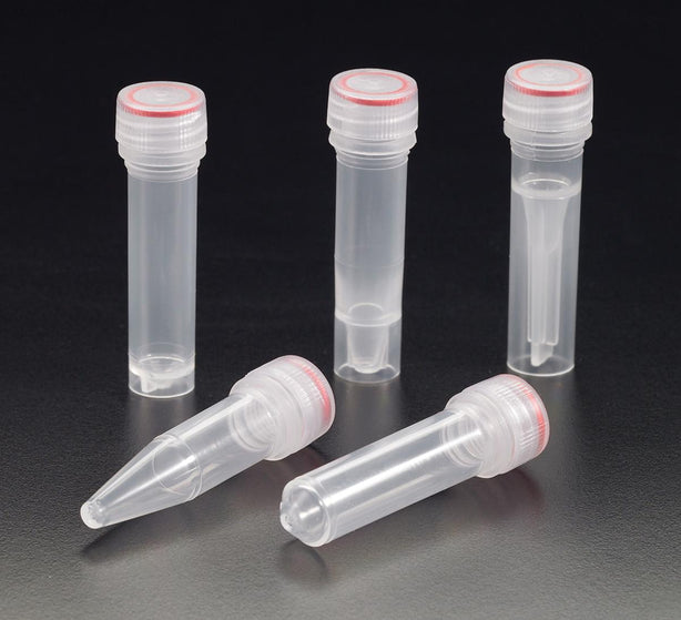 Simport Scientific T335 Seal Screw Micrewtube Microcentrifuge Tube, 0.5 mL, Self Standing, with Flat Top Cap and O-Ring, No Printed Graduations - T335-2 - 1000 Each