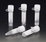 Simport Scientific T336 Screw Cap Attach Micrewtube Microcentrifuge Tube, 2.0 mL, Round Bottom, with Attachment Loop, Lip Seal, and Printed Graduations, Sterile - SMPT3367SPR
