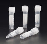 Simport Scientific T338 Screw Cap Micrewtube Microcentrifuge Tube, 1.5 mL, Self Standing, with Lip Seal and Printed Graduations, Sterile - SMPT3384SPR