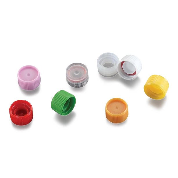 Simport Scientific Cap with Lip Seal, Polyethylene, Blue - T340BLS - 1000 Each
