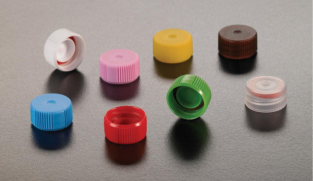 Simport Scientific O Ring Flat Cap with O-Ring Seal, Natural - T340BROSFT - 1000 Each