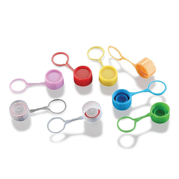 Simport Scientific Polypropylene Cap with Lip Seal and Loop, Natural - T340NLSL - 1000 Each