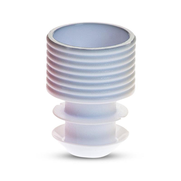 Simport Scientific Flanged Plug Cap 12MM T404-10W - 1000.0 Each