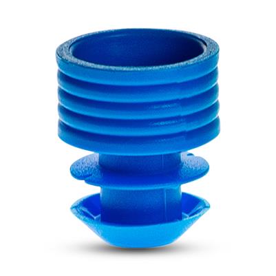 Simport Scientific Flanged Plug Cap 12MM T404-3B - 1000.0 Each