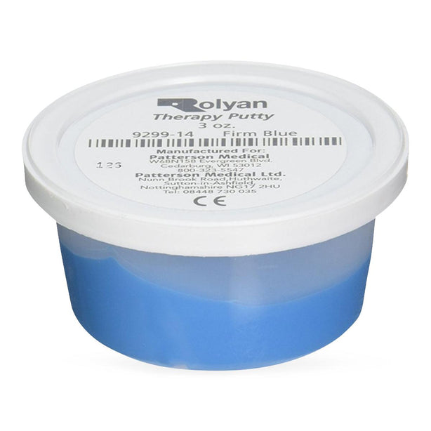 Performance Rolyan Therapy Putty, Blue Firm, 3 oz. - 081253004 - 1 Each