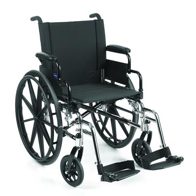 Invacare 9000 XT Recliner 9000XT Super Hemi Wheelchair with Desk-Length Arms, 18" W x 16" D - 081603513 - 1 Each