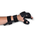 Performance Kydex Plastic Neutral Thumb Resting Hand Splint, Small Size for Left Arm, 11"L x 2-1/2" - 3"W - 081620921 - 1 Each