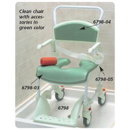 PERFORMANCE HEALTH Clean Chair With Casters 6798 1 Each - MDL-SNRC6798