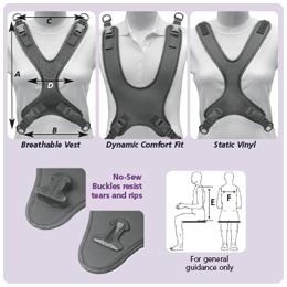 Therafin Corporation Butterfly Chest Harnesses 926503 - 1.0 Each