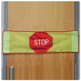 Performance Health Doorway Stop Sign Strip Banner with Alarm 927642 - 1.0 Each - MDL-SNRC927642