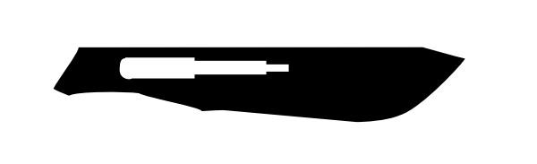 Southmed Nonsterile Stainless Blades - 78-0322 - 150 Each - MDL-SOI780322