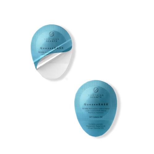 Soothing Scents QueaseEASE Essential Oil in QuickTAB Disposable-Tab Medipack, Lavender, 2 oz. - LV5-MCP30 - 30 Each