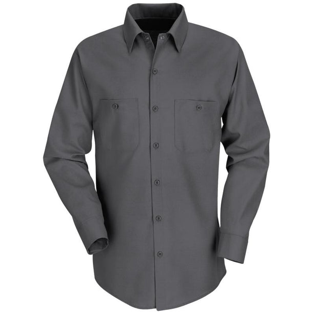 Long Sleeve Industrial Work Shirts - SP14CH-LN-4XL - 1 Each - MDL-SP14CH4XLL