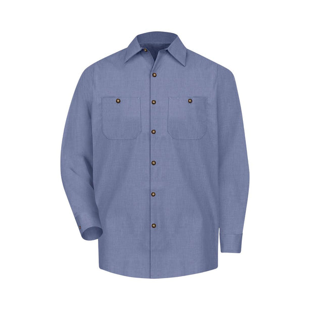 VF WORKWEAR-DIV/VF IMAGEWEAR (W) Long Sleeve Industrial Work Shirts SP14DN-RG-XL 1 Each - MDL-SP14DNXL