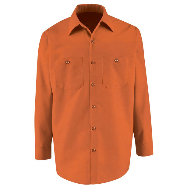 Long Sleeve Industrial Work Shirts - SP14ORM - 1 Each - MDL-SP14ORM