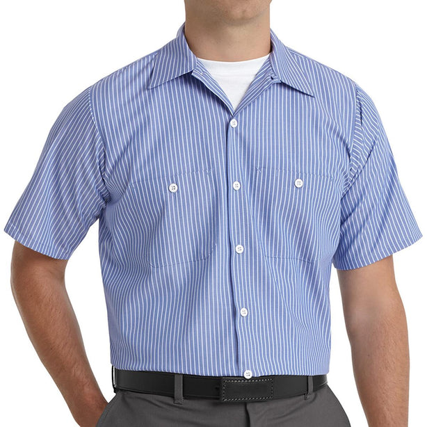 VF WORKWEAR-DIV/VF IMAGEWEAR (W) Short Sleeve Patterned Industrial Work Shirts SP20BWS 1 Each - MDL-SP20BWS