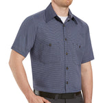 VF WORKWEAR-DIV/VF IMAGEWEAR (W) Short Sleeve Patterned Industrial Work Shirts SP20EXS 1 Each - MDL-SP20EXS