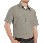 VF WORKWEAR-DIV/VF IMAGEWEAR (W) Short Sleeve Patterned Industrial Work Shirts SP20KBM 1 Each - MDL-SP20KBM