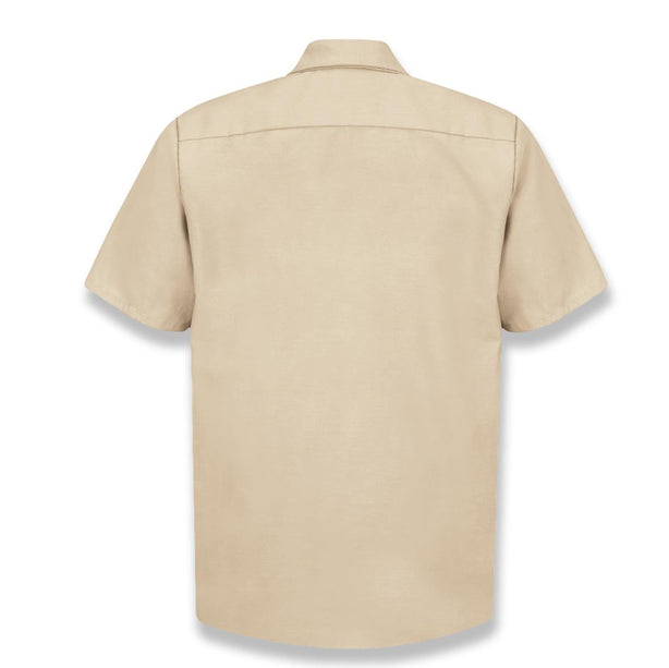 Vf Workwear-Div / Vf Imagewear (W) Short Sleeve Short-Sleeve Industrial Solid Work Shirt, Men's, Light Tan, Size 2XL - SP24LTXXL - 1 Each