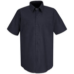 Vf Workwear-Div / Vf Imagewear (W) Short Sleeve Short-Sleeve Industrial Solid Work Shirt, Men's, Navy, Size 3XL Long - SP24-NAVY-3XL-LONG - 1 Each