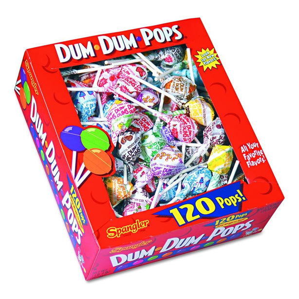Dum Dums Candy Lollipops - 66 - 120 Each - MDL-SPA66
