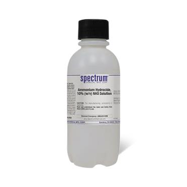 Spectrum Chemical Mfg Corp Spectrum Chemical Ammonium Hydroxide Solution A-158-500MLPL - 1.0 Each