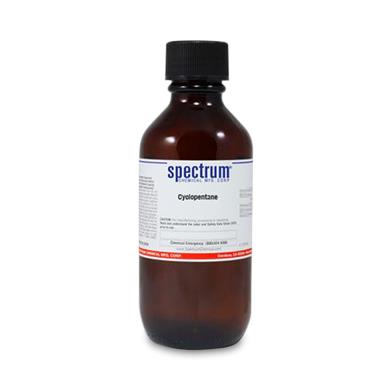 Spectrum Chemical Cyclopentane Hydrocarbon Solvent, 500 mL - C1480-500ML - 1 Each