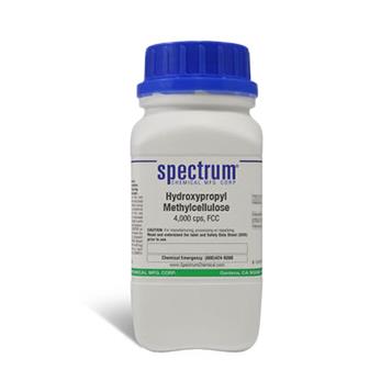 Spectrum Chemical Hydroxypropyl Methylcellulose, 4,000 CP, FCC, 500 g - H1102-500GM - 1 Each