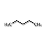 Spectrum Chemical Reagent Pentane, Technical, Amber Glass Bottle, 4 L - P1014-4LTGL - 1 Each