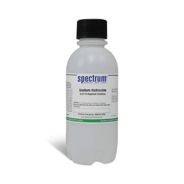 Spectrum Chemical Mfg Corp Spectrum Chemical Sodium Hydroxide 0.01 N Solution S-320-1LT - 1.0 Each