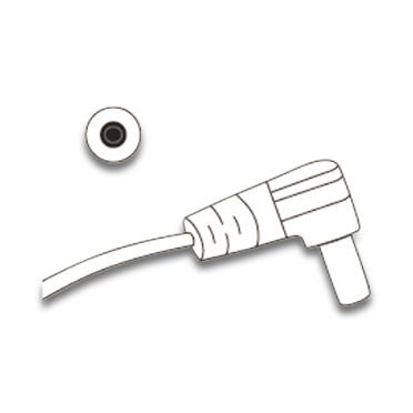 Spectramed for Dysphagia Therapy Device Guardian Unity SwallowStim and Ampcare Accessory, 42" Snap Connector Leadwires with Lapel Clip - 07MS36 - 1 Each
