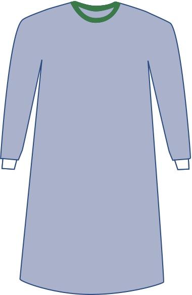 Nonsterile Nonreinforced Eclipse Gowns - SPT-2001CS - 100 Each - MDL-SPT-2001CS