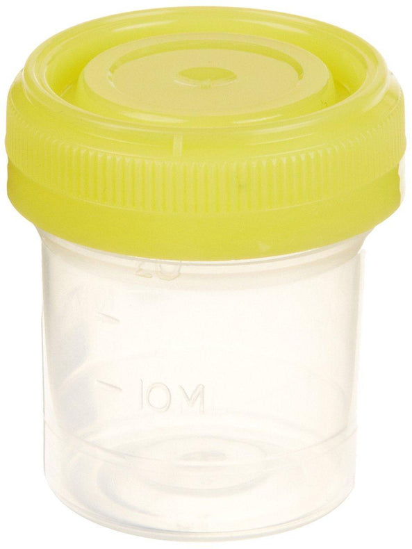 Starplex Scientific Histoplex Polypropylene Histology Container, Pp, 20ML, Pneumatic, Oring, Ylw - SPXH202FL