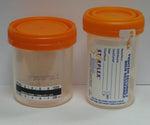 Starplex Scientific Sterile Wide-Mouth Specimen Container with Temperature Strip, 90 mL - SPXWB9021OTS