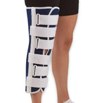 S2s Global Sized 1152MPP Blue Canvas Knee Immobilizer, 16" Long, Size M - MDL-SQS1152MPP - 8 Each