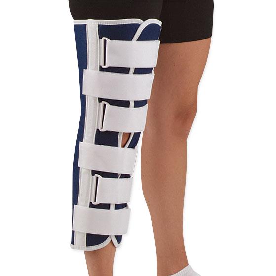 S2s Global Sized 1155MPP Knee Immobilizer, 24", Blue Canvas, M - MDL-SQS1155MPP - 1 Each