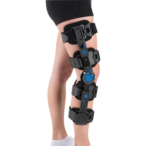 S2s Global Tri-Panel Canvas Knee Immobilizer, 16" Long - SQS1162PP