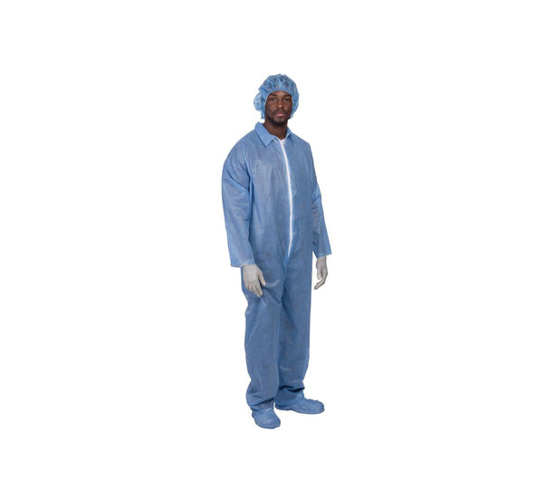 S2S Global Polypropylene Coveralls - 2536 - 25 Each - MDL-SQS2536