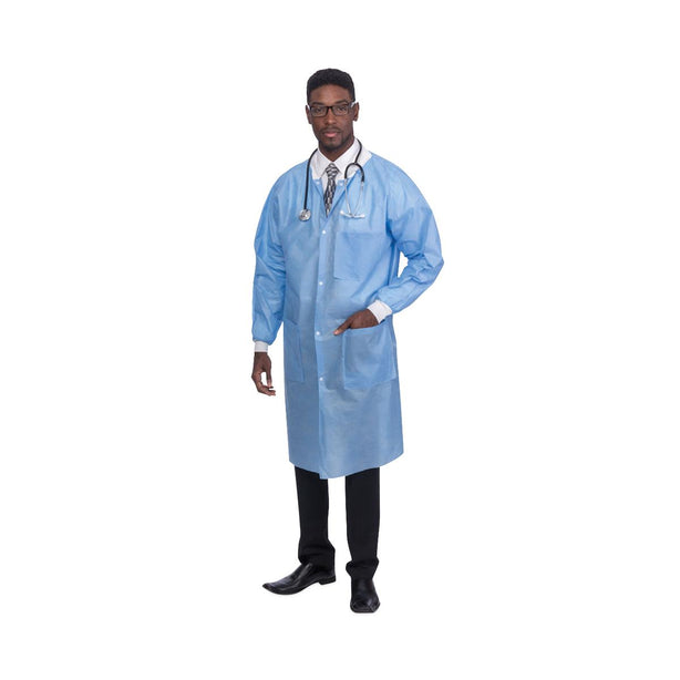 S2s Global PremierPro Disposable Lab Coats 26124 - 30.0 Each - MDL-SQS26124