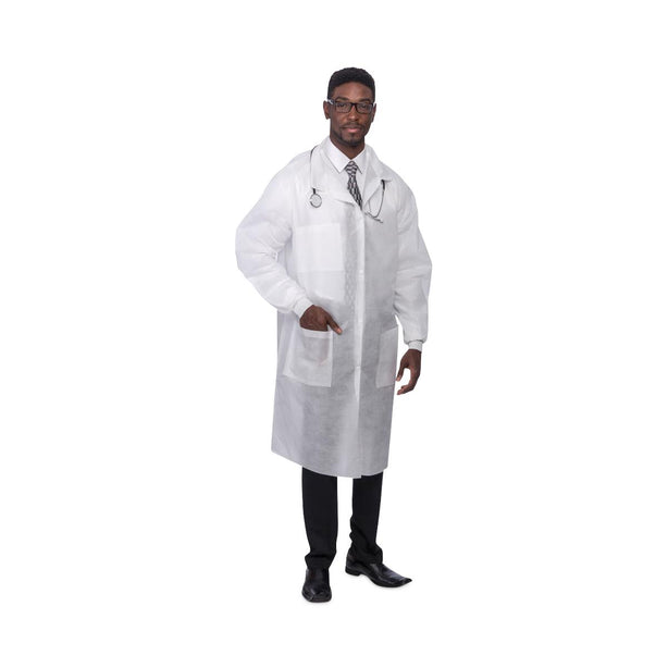 S2s Global PremierPro Disposable Lab Coats 26133 - 25.0 Each - MDL-SQS26133
