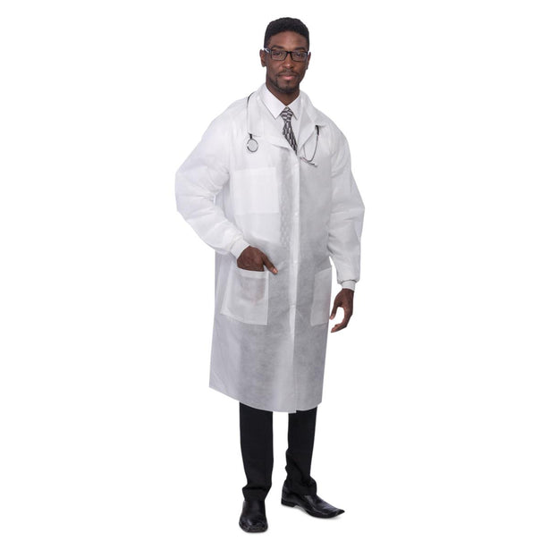 S2s Global PremierPro Disposable Lab Coats 26135 - 25.0 Each - MDL-SQS26135