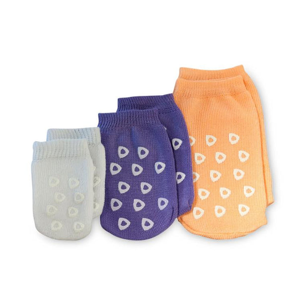 S2s Global 2901 Single-Tread Slipper Socks, White Infant - MDL-SQS2901H - 1 Pair