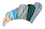 S2s Global 2915 Double-Tread Slipper Socks, Light Green, Size 2XL - MDL-SQS2915H - 1 Pair