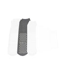 S2s Global 2916 Double-Tread Slipper Socks, Dark Gray, Bariatric - MDL-SQS2916H - 1 Pair