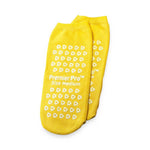 S2s Global 2922 Fall Management Slipper Socks, Double Tread, 1 Pair, Yellow, Size M - MDL-SQS2922 - 48 Pair
