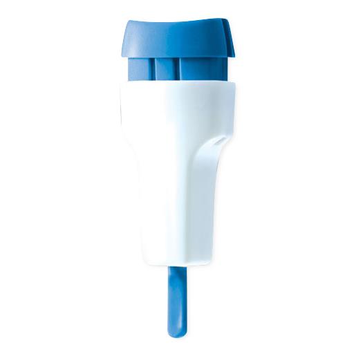 S2s Global Safety Push-Button Lancet, 23G x 1.8 mm, Blue - SQS7572