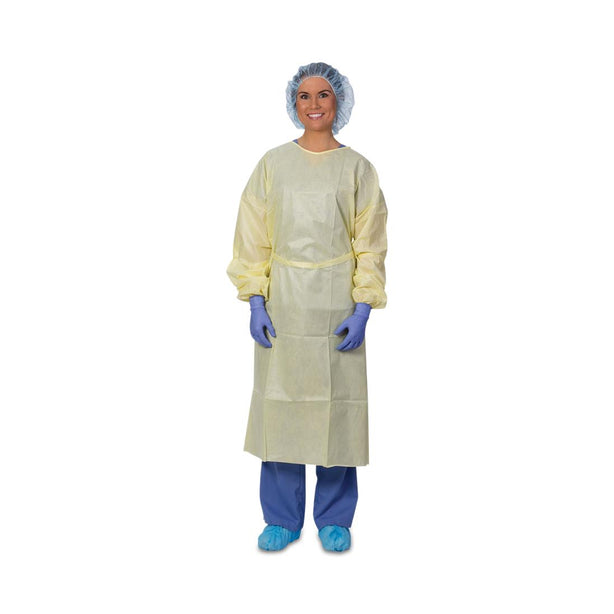S2s Global Disposable Full-Back Tri-Layer SMS Isolation Gowns LV240 100.0 Each-MDL-SQSLV240