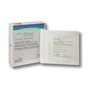 CONVATEC DuoDERM Extra Thin Dressings 187901 20 Each-MDL-SQU187901BX