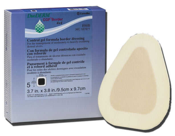 CONVATEC DuoDERM CGF Border Dressings 187973 5 Each-MDL-SQU187973